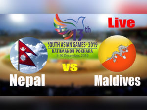 13th SAG 2019: Watch Cricket Live NEP vs Maldives Match