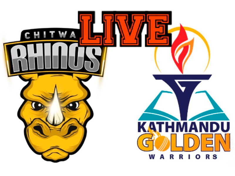 PPL 2019: Watch Live Match 14 – Chitwan Rhinos vs Kathmandu Golden Warriors