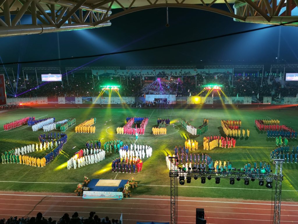 Maldives - 13th South Asian Games 2019 Inauguration Ceremony 