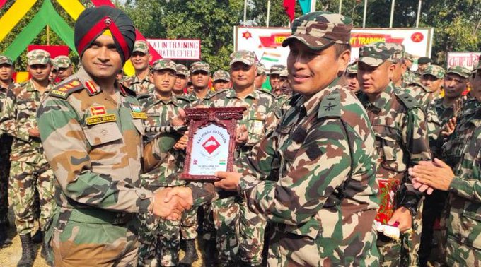 Joint military exercise 'Surya Kiran – XIV'