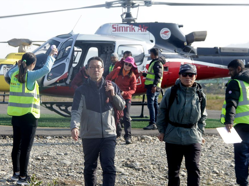 Another Search and Rescue Team for 7 Missing Trekkers