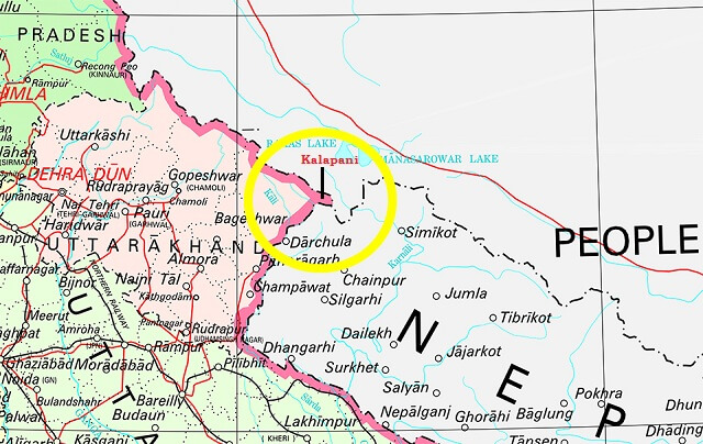 Border dispute of Kalapani