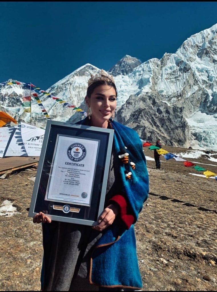 Nepal Sets Guinness Record for Highest Altitude Fashion Show