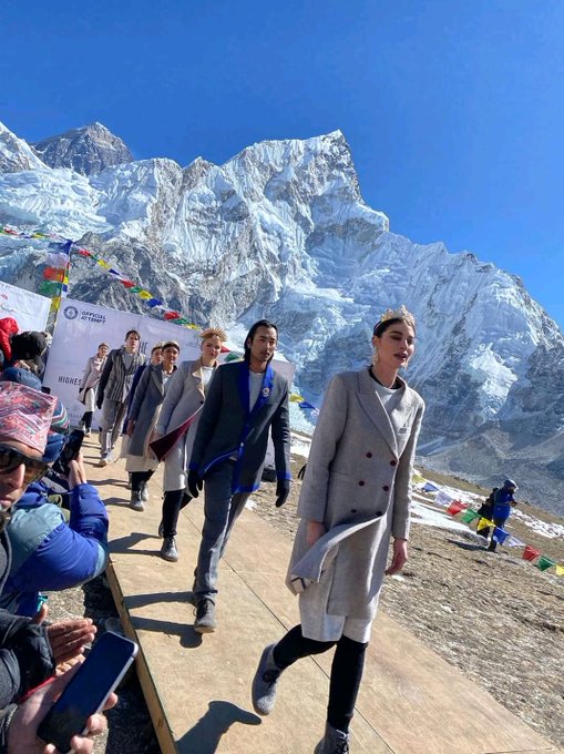 Mt. Everest Fashion Runway