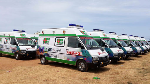 Nepal Receives 30 Ambulances from India 