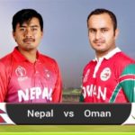 ICC Cricket World Cup League 2: Nepal Vs Oman