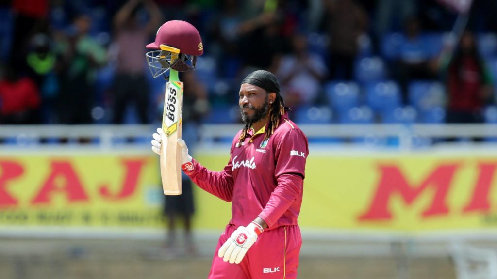 West Indian Cricketer Chris Gayle in EPL