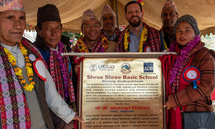 USAID Hands Over Two New Primary Schools