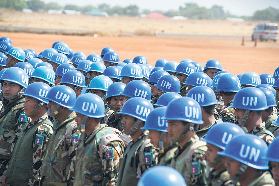 Nepali Soldiers for UN Peacekeeping Mission