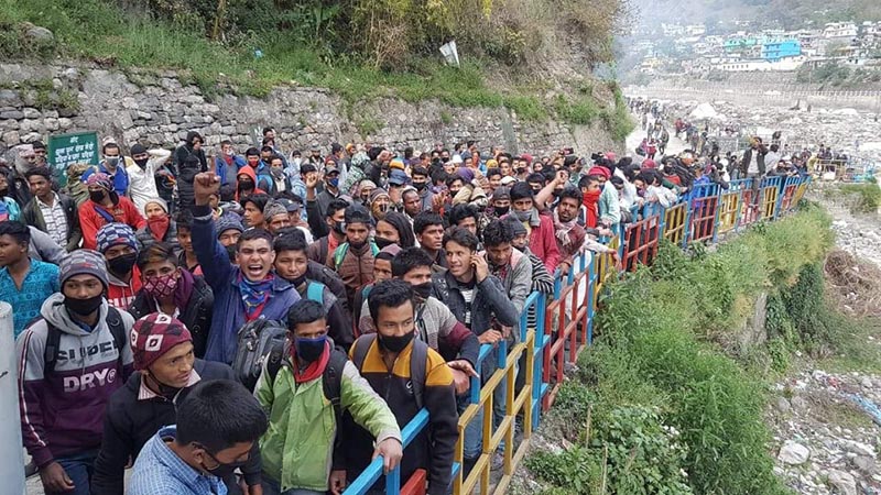 Migrant Nepalis 