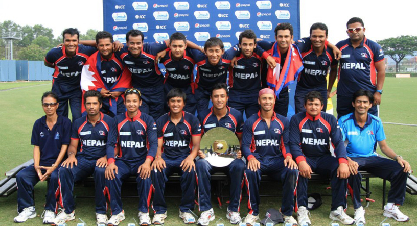Nepal Cricket Winning Moment