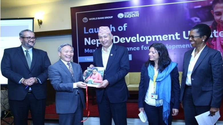 Launch of Nepal Development Update