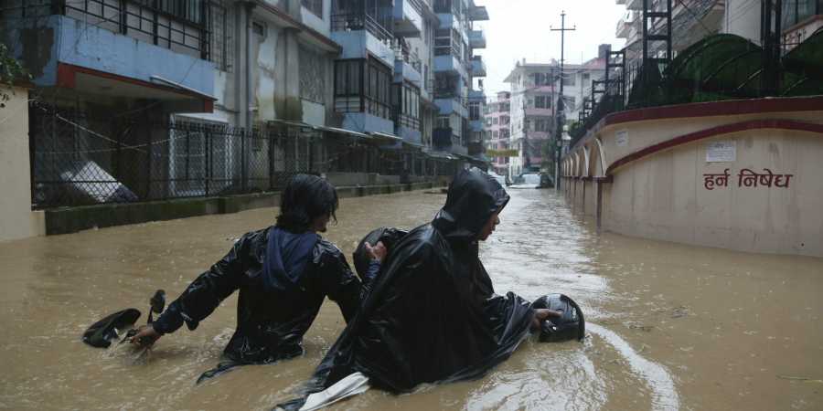Rain Triggered Floods Nepal