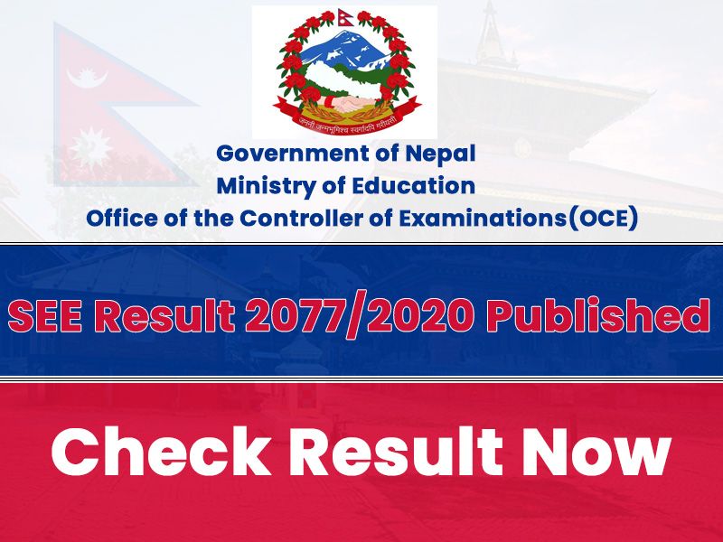 Live Results! Nepal SEE 2076/77 Results Published: Check Here!