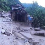 Nepal Floods Houses Swept