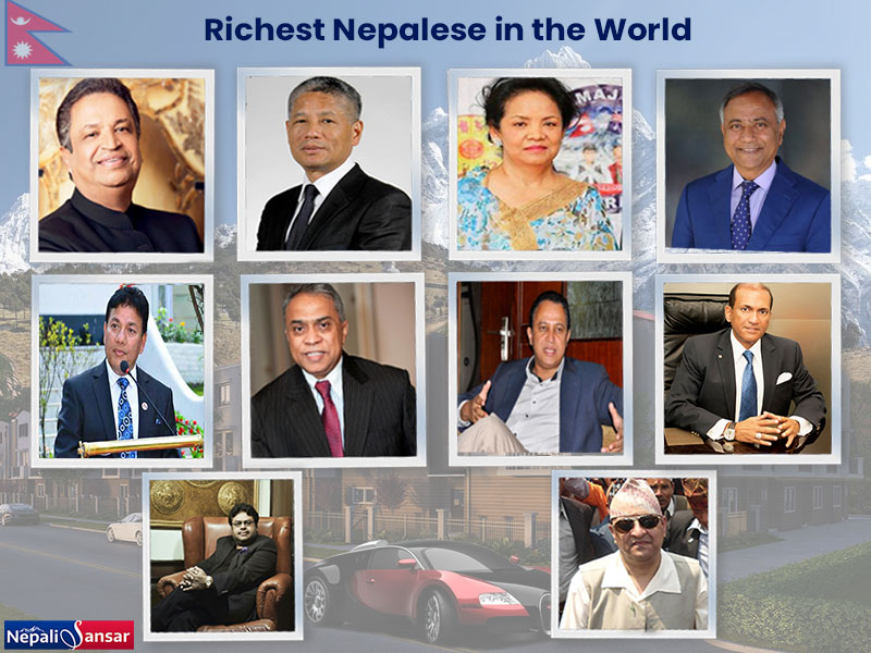 Top 15 Richest Nepalese in the World