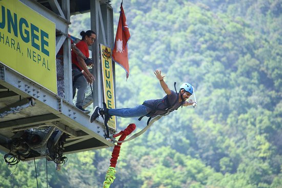 Bungee Jump Event in Nepal