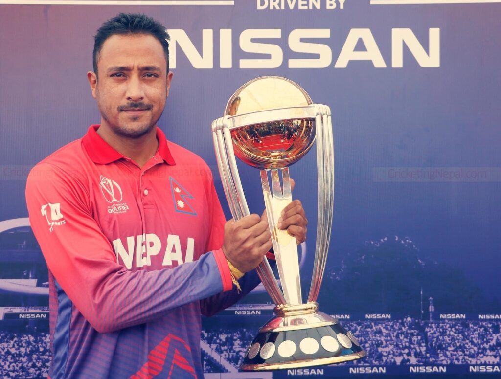 Paras Khadka nominated for ICC Men’s Associate Player of the Decade