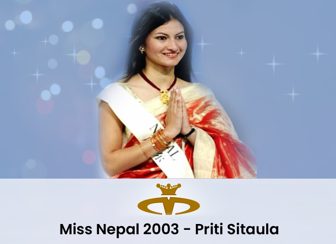 Priti Sitaula, Miss Nepal 2003
