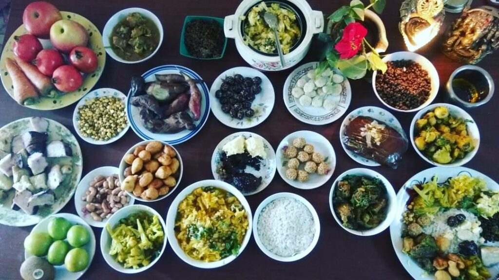 Nepal Rich Makar Sakranti Food Items