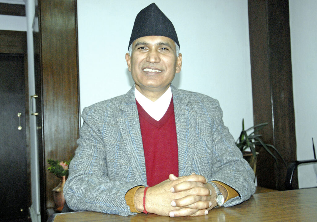 Nepal Finance Minister Bishnu Prasad Poudel