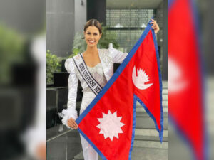 Nepal’s Anshika Sharma Unveils National costume for Miss Universe 2020