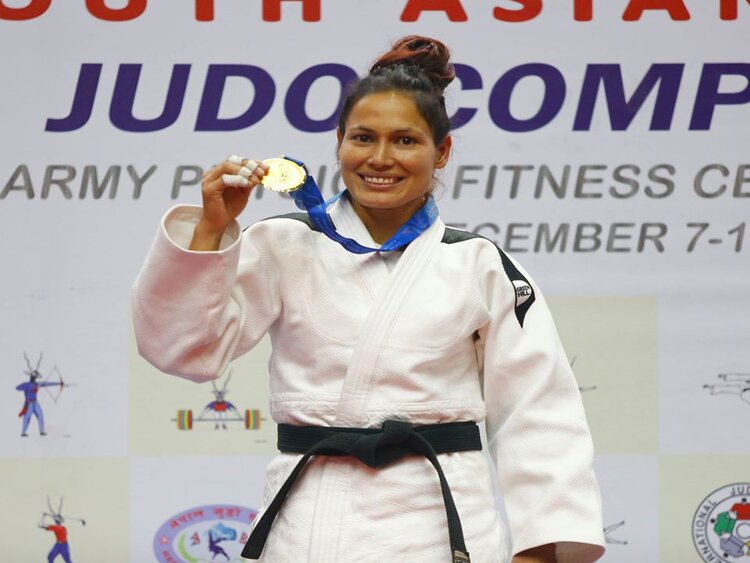 Nepali Judo Player Bhatta Soniya
