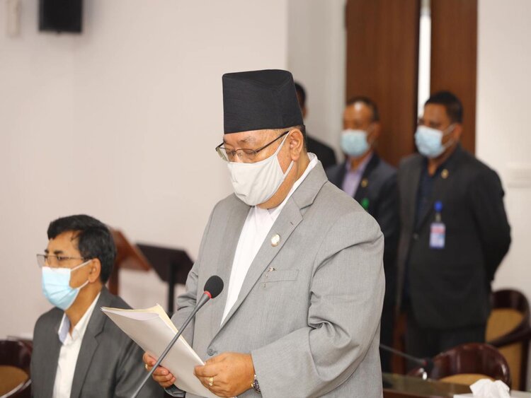 Umesh Shrestha Minister for Health and Population Nepal