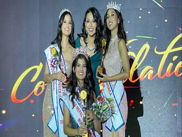 Beauty Queen Garima Gyawali Miss Nepal North America 2021