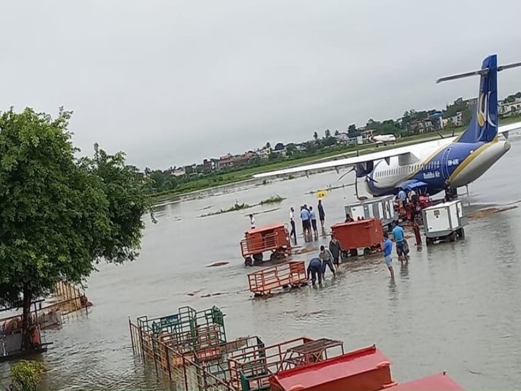 Nepal’s Biratnagar Airport Floods