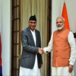 Prime Minister Sher Deuba and Indian Prime Minister Narendra Modi
